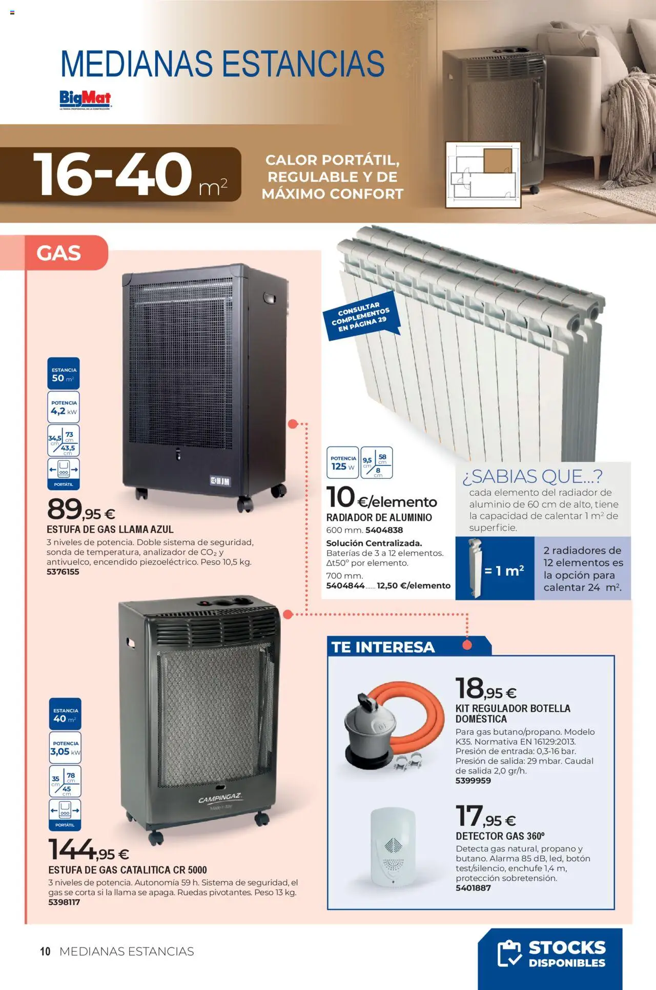 BigMat folleto │ válido desde el 07.10.2025 | Página: 10 | Productos: Té, Peso, Enchufe, Radiador