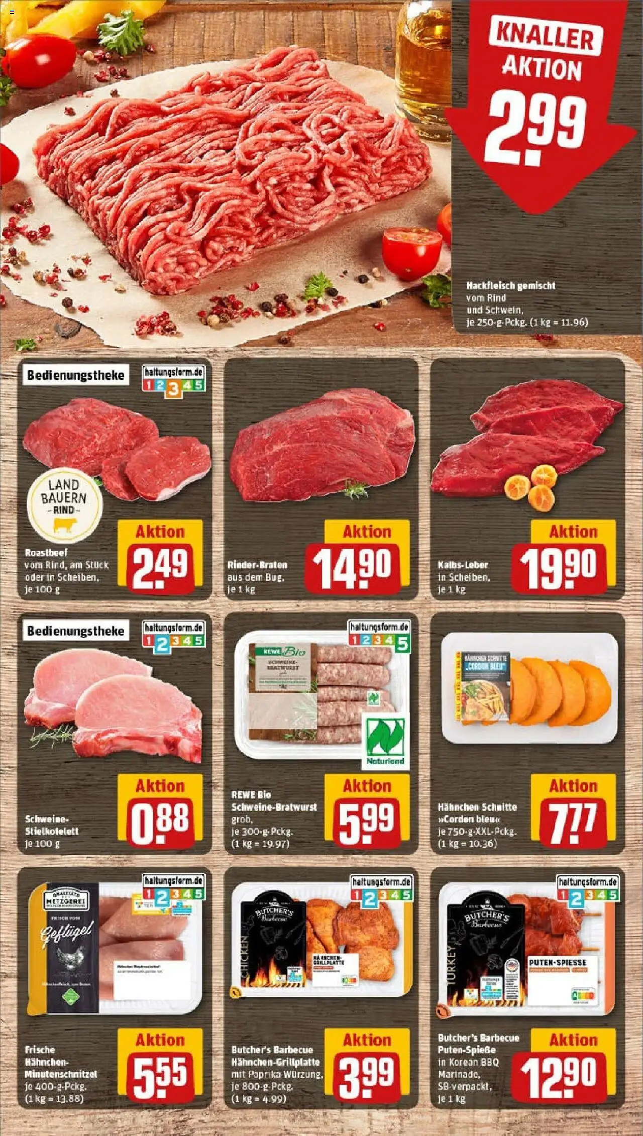 Rewe prospekt Worms	 - gültig ab dem 13.07.2025 | Seite: 8 | Produkte: Grill, Hahnchen, Bratwurst, Hackfleisch