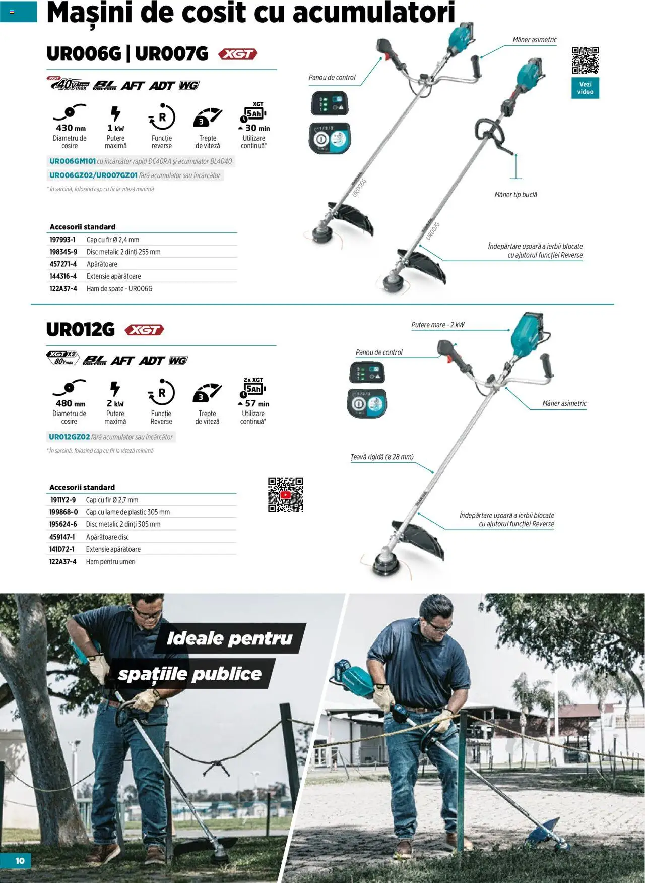 Noul catalog Makita – valabil de la 14.05.2025 | Pagină: 10 | Produse: Încărcător, Disc, Mâner, Țeavă