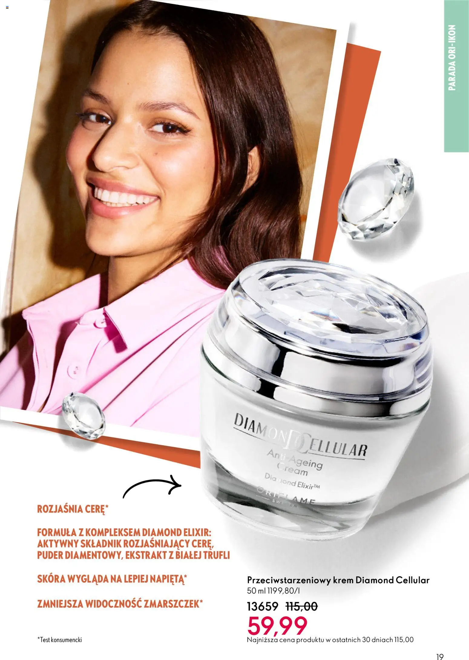 Oriflame Katalog 4 2026 od 04.03.2026 | Strona: 19 | Produkty: Puder, Krem