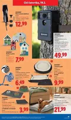 Katalog Lidl - Pregled kataloga iz trgovine Lidl, vrijedi od 16.02.2026 | Stranica: 45 | Proizvodi: Krevet, Jastuk