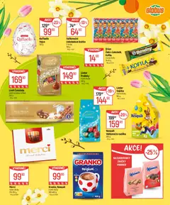Náhled letáku Globus leták - Velikonoce od 04.03.2026 | Strana: 7 | Produkty: Vejce, Čokoláda, Lindt čokoláda, Merci