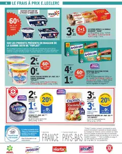 E.Leclerc - Prévisualisation de RACLETTE NATURE 26% MAT. GR. "LES CROISÉS", Au lait de vache pasteurisé. 400 g. valide à partir de 09.12.2025 | Page: 6