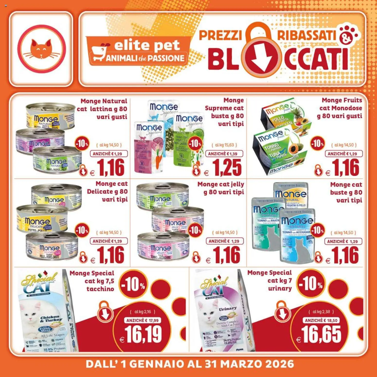 Volantino Elite Supermercati del 01.01.2026 | Pagina: 7 | Prodotti: Frutta, Tacchino, Mais, Quinoa