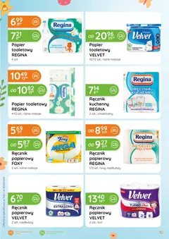 Pogląd oferty "Eurocash gazetka - Katalog Chemiczny" - ważna od 05.03.2026 | Strona: 10 | Produkty: Papier toaletowy, Rolki, Ręcznik papierowy