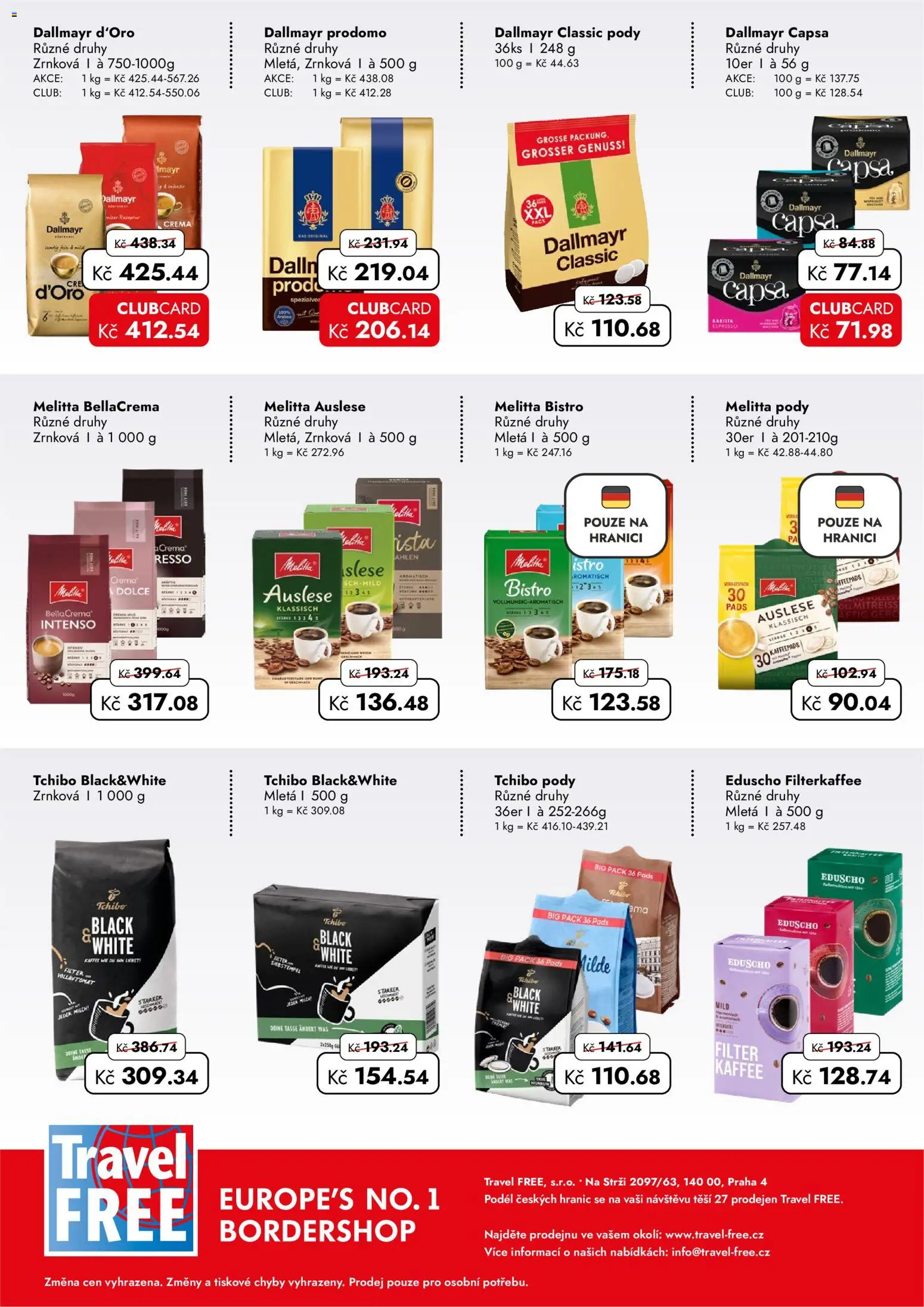 Travel Free leták od 17.04.2026 | Strana: 8 | Produkty: Tchibo, Crema