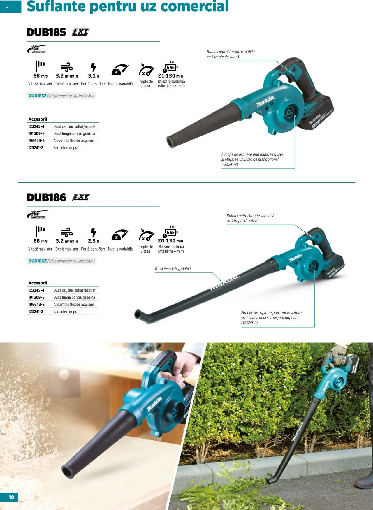 Noul catalog Makita – valabil de la 23.09.2025 | Pagină: 10 | Produse: Încărcător