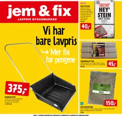Forhåndsvisning av Jem & Fix kundeavis gyldig fra 15.02.2026