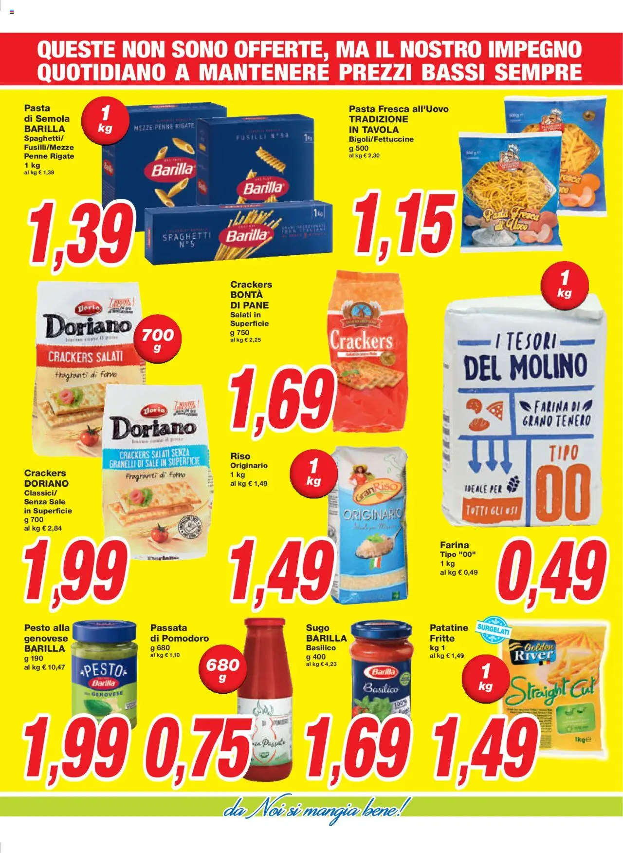 Volantino Prix del 26.09.2025 | Pagina: 3 | Prodotti: Riso, Patatine, Pomodoro, Fusilli