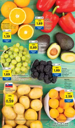 Tesco Supermarket - leták │ platný od 23.07.2025 | Strana: 3