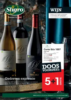 Sligro folder Wijn - Voorbeeld van een folder van Sligro, geldig van 19.02.2026