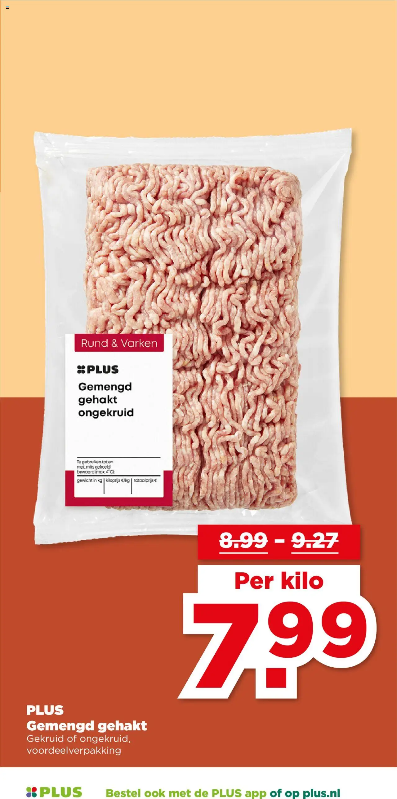 {H1} | Pagina: 9 | Producten: Gehakt, Gewicht