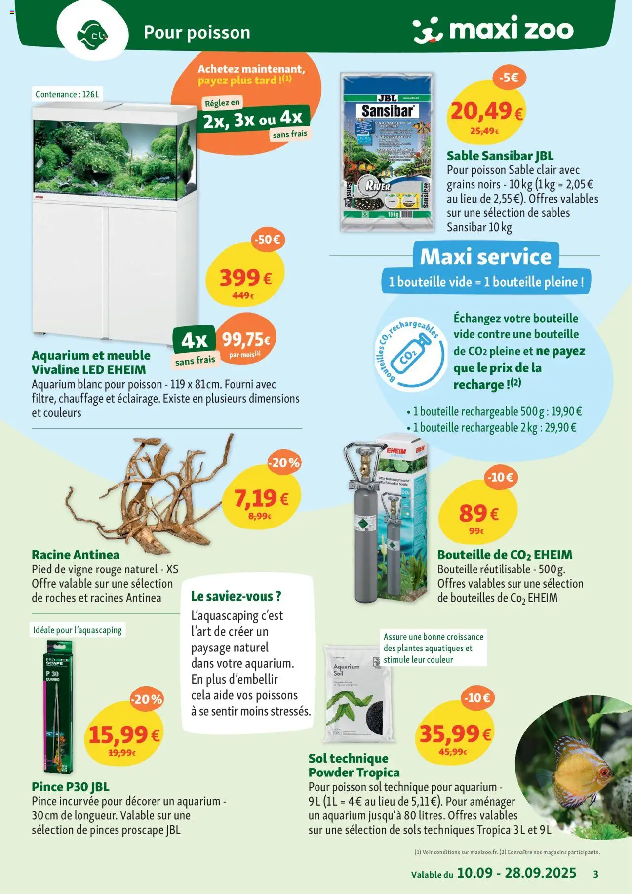  | Page: 3 | Produits: Meuble, Plantes, Aquarium, Poisson