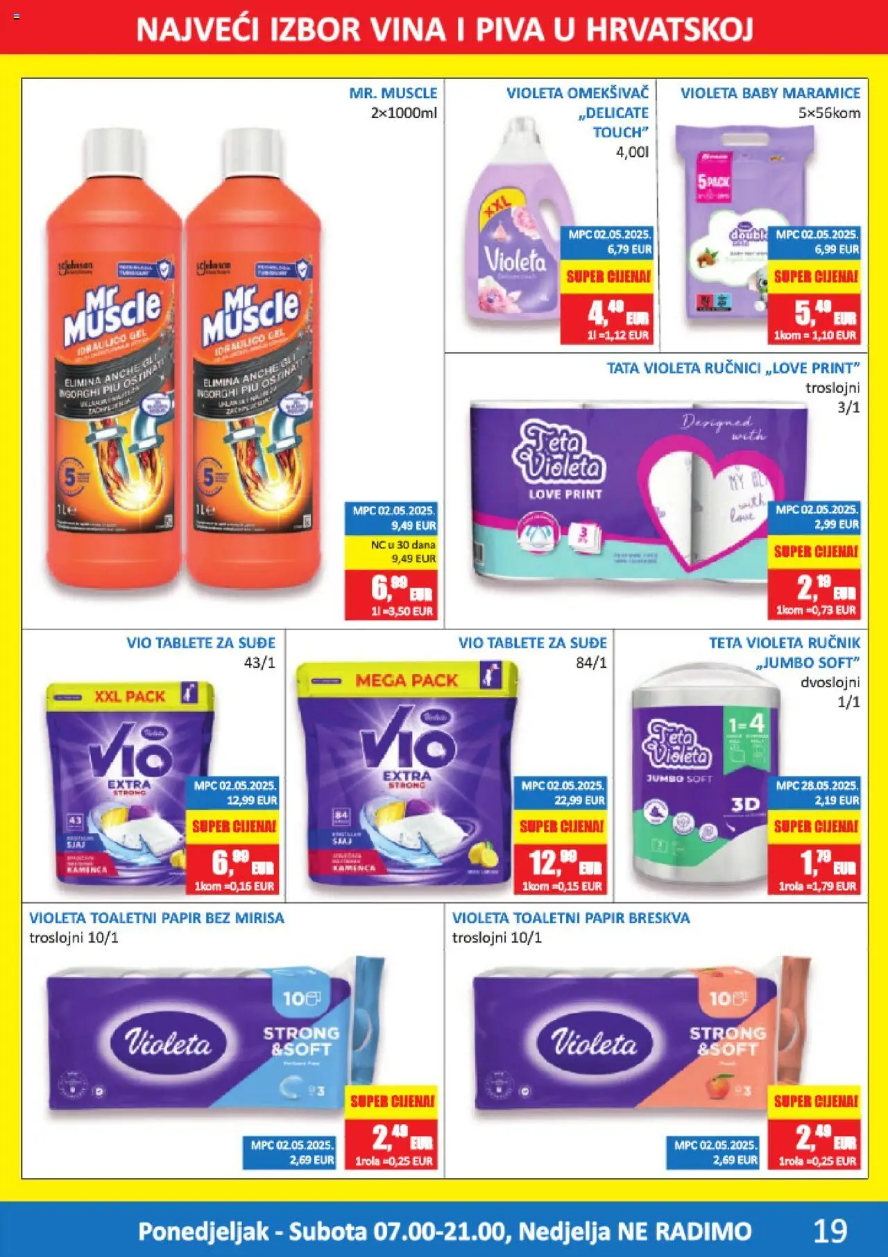 Vrutak katalog | vrijedi od 11.08.2025 | Stranica: 19 | Proizvodi: Feta, Ručnik, Breskva, Violeta