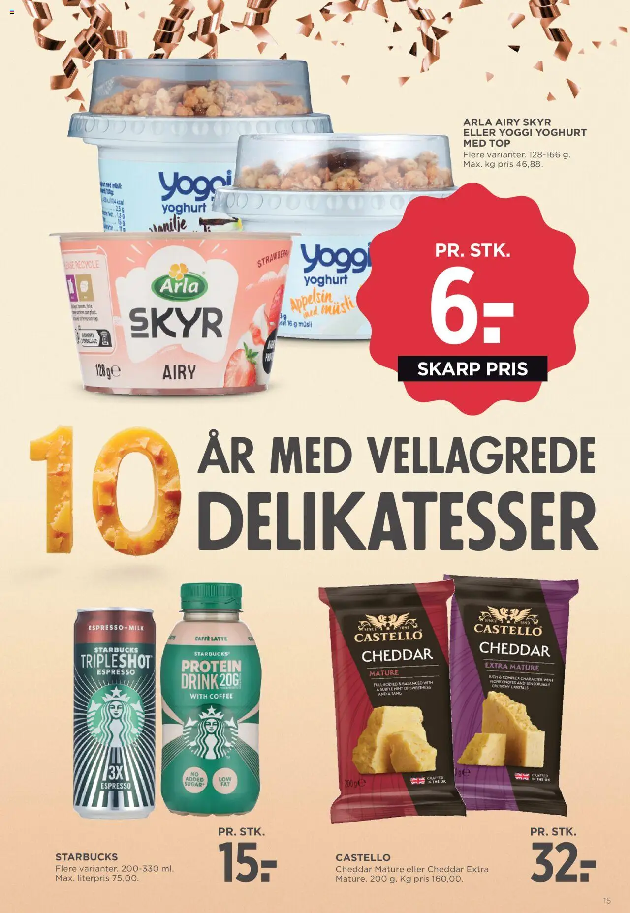 Meny Tilbudsavis gyldig fra 29.08.2025 | Side: 19 | Produkter: Yoghurt, Cheddar, Skyr, Müsli
