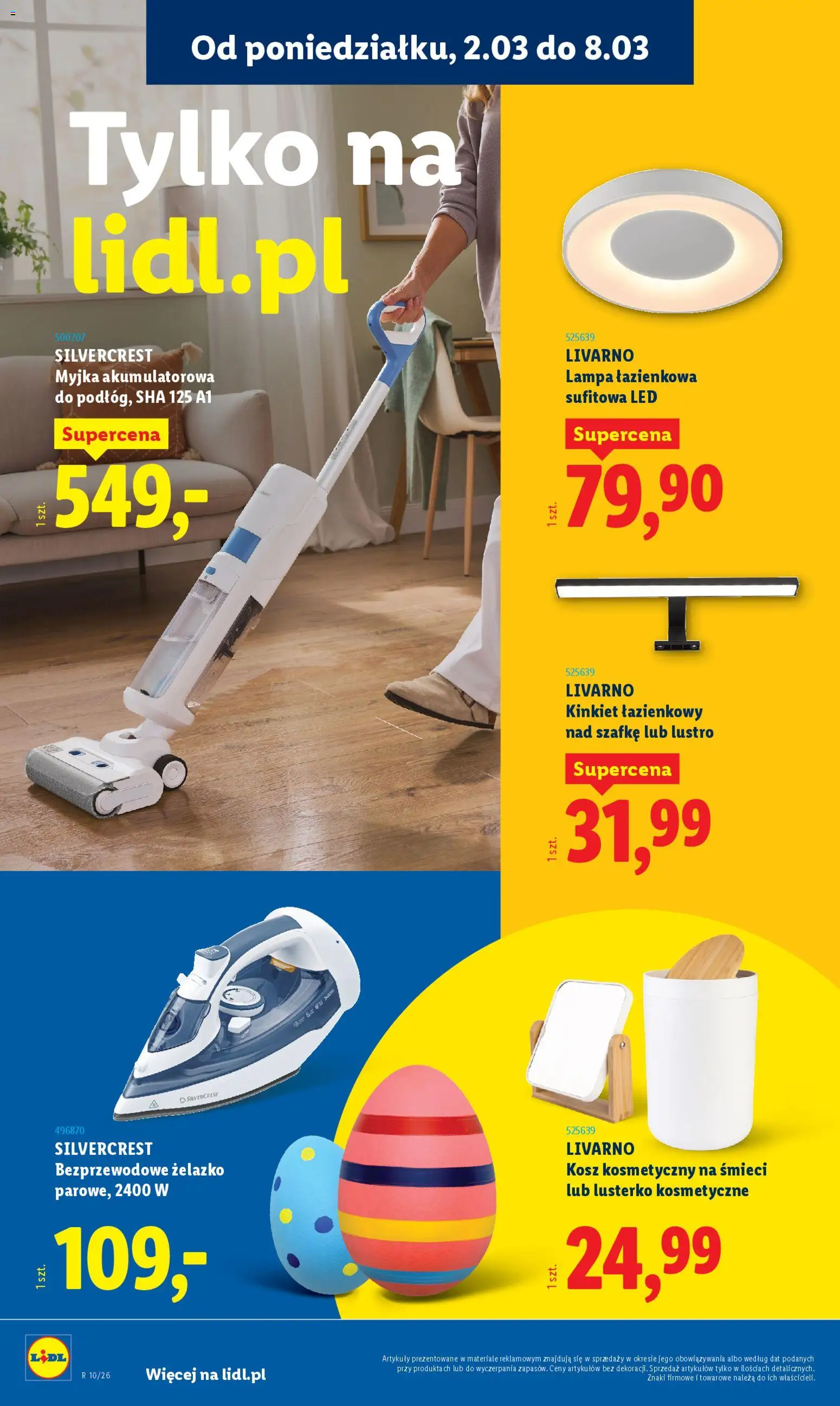 Lidl Polsko katalog od 02.03.2026 | Strana: 8 | Produkty: Lampa, LED