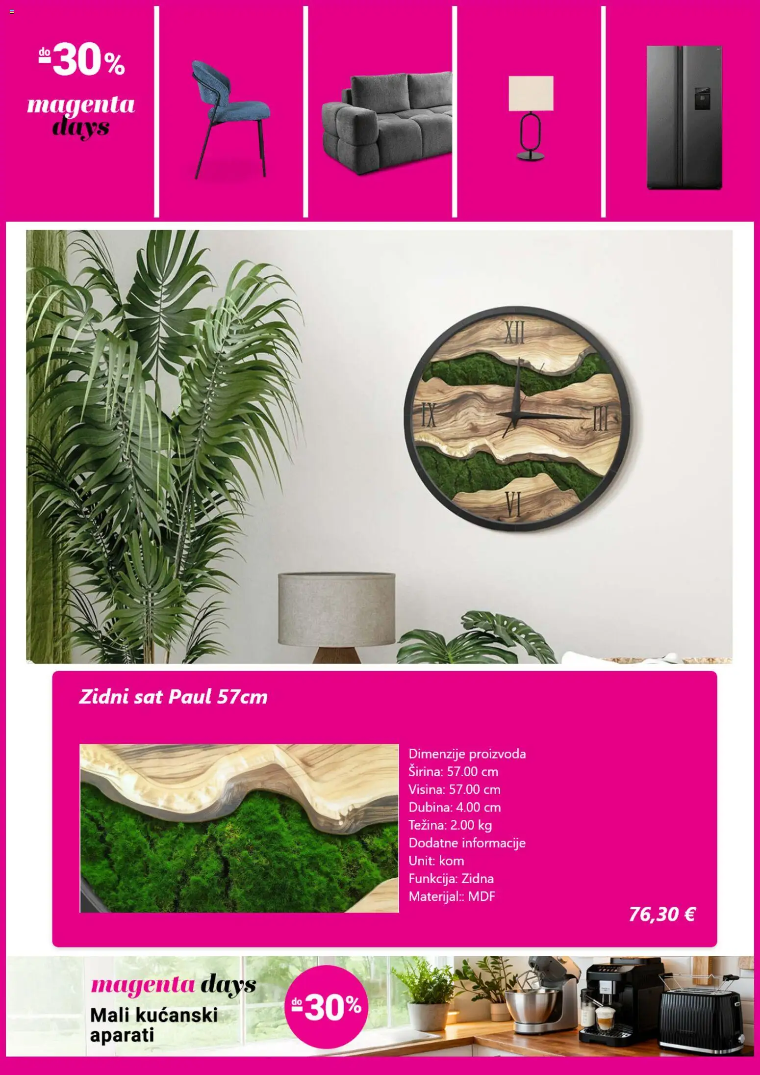 Emmezeta katalog | vrijedi od 22.10.2025 | Stranica: 6 | Proizvodi: Zidni sat, Sat