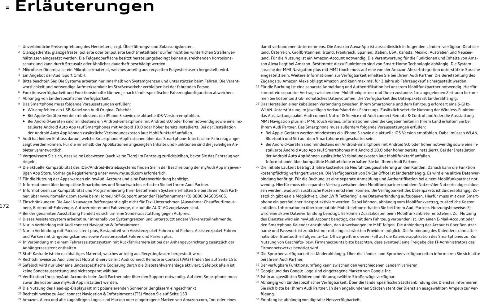 Audi Q5 – gültig ab 28.10.2025 | Seite: 172 | Produkte: Navigation, Smartphones, Iphone, Smartphone