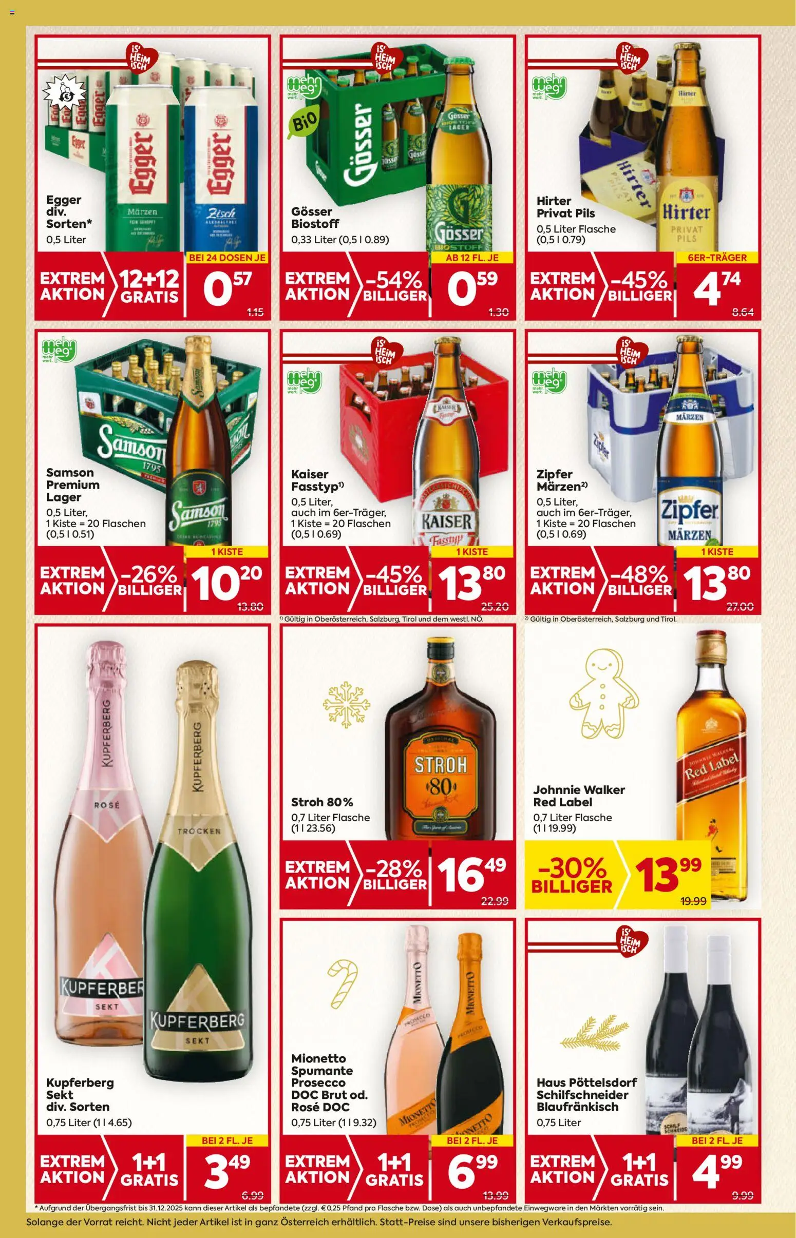 Billa Flugblatt - Salzburg gültig ab 20.11.2025 | Seite: 18