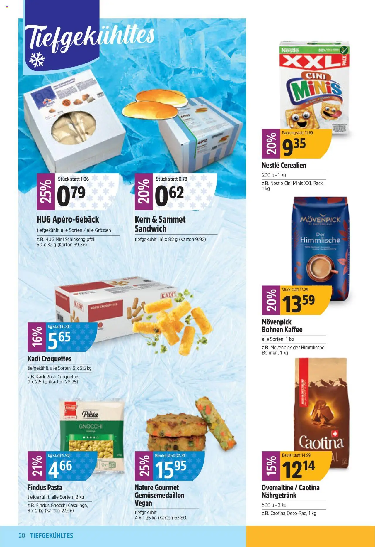 TopCC Aktionen – gültig ab 20.10.2025 | Seite: 20 | Produkte: Kaffee, Pasta