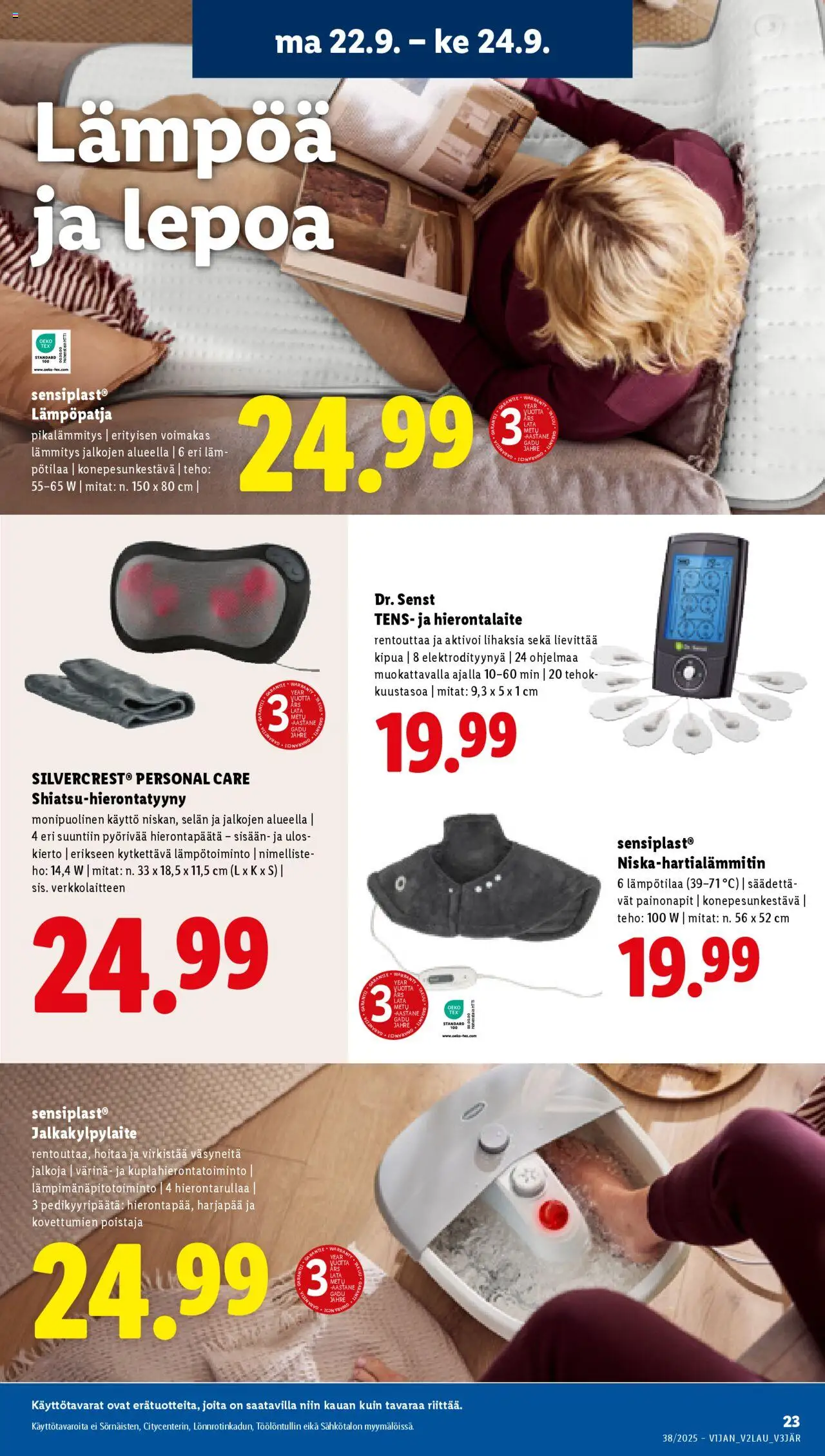 Lidl tarjoukset – voimassa 18.09.2025 alkaen | Sivu: 31