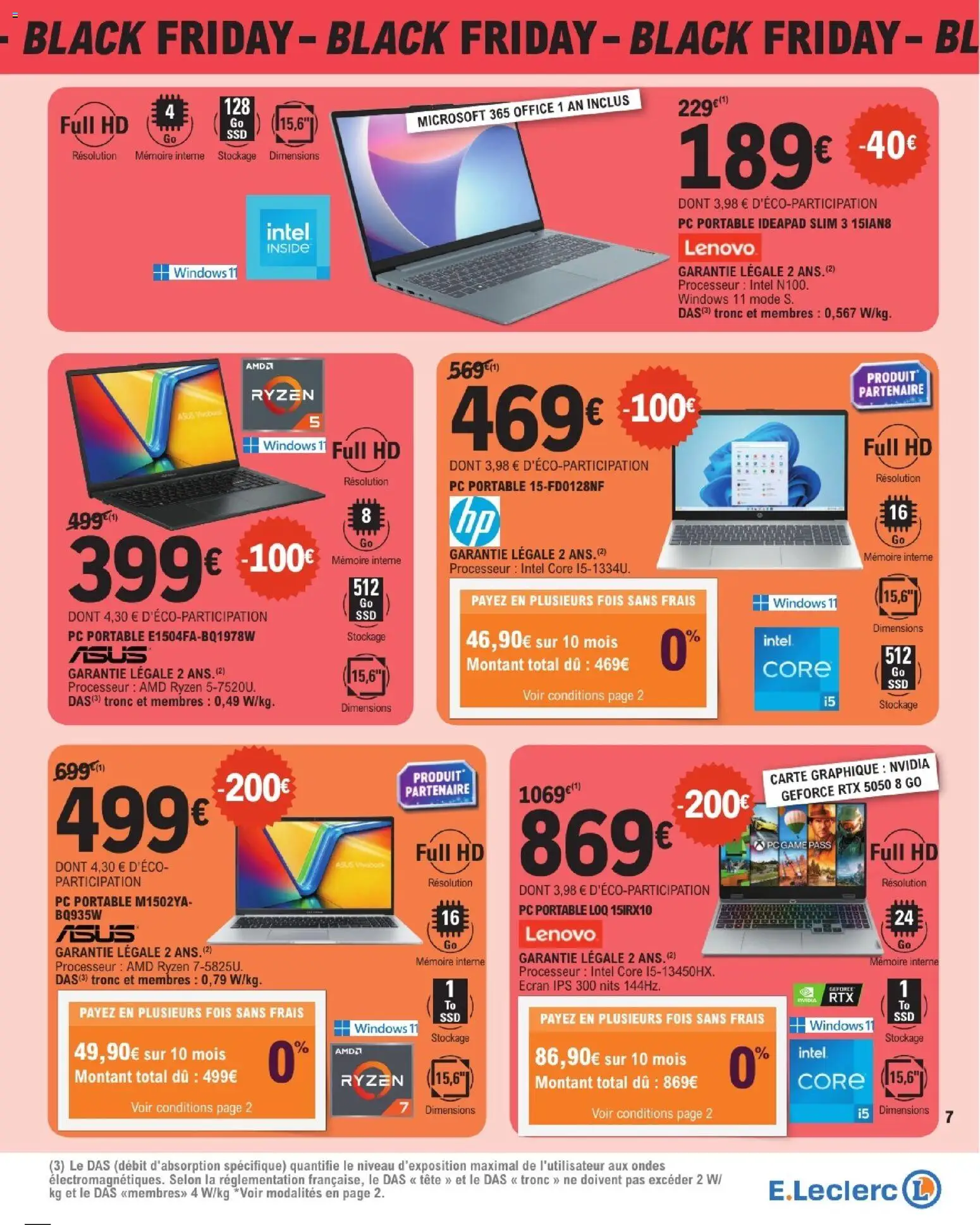 {H1} | Page: 7 | Produits: PC, PC portable, Portable