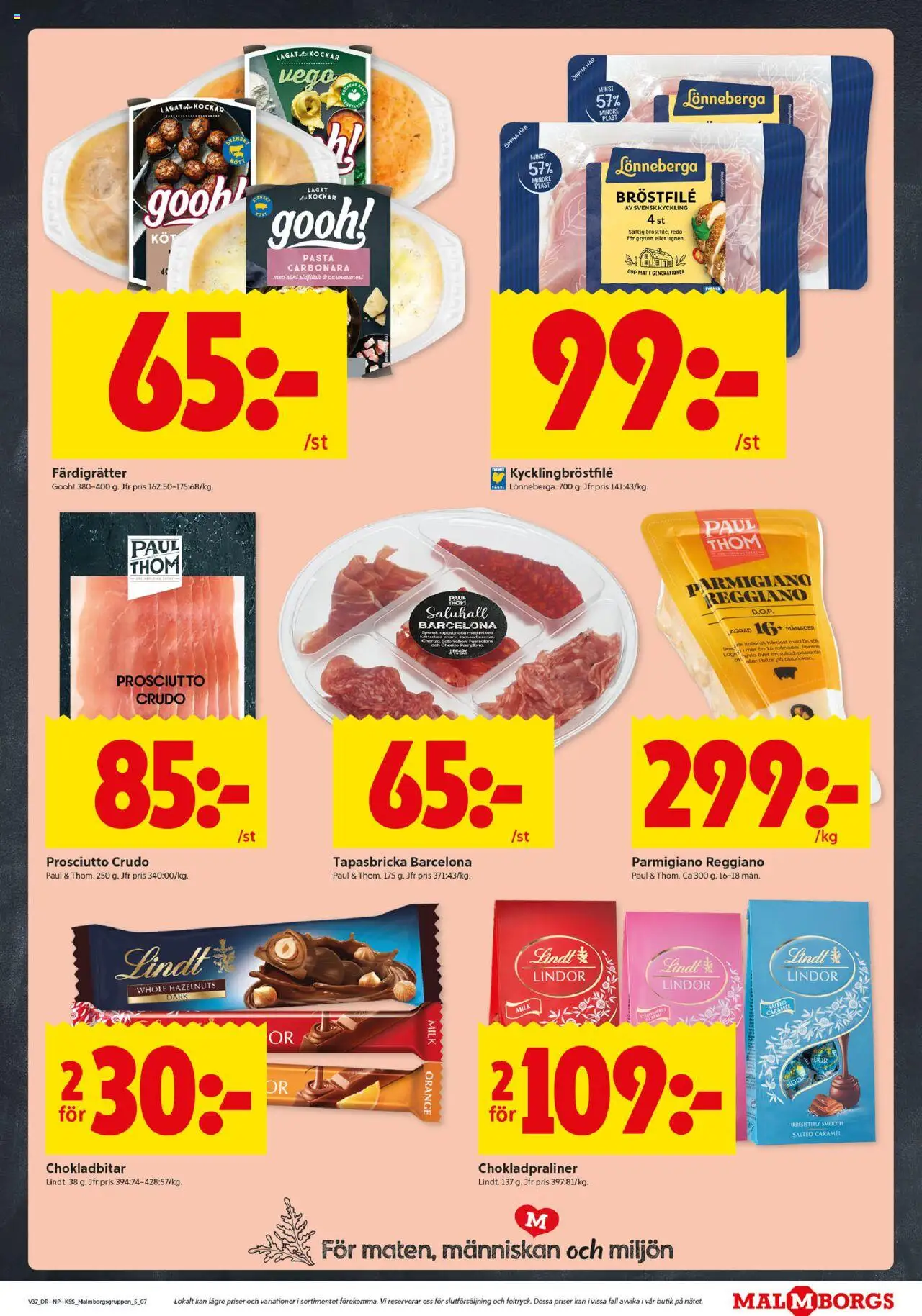 ICA Kvantum reklamblad aktuell från 08.09.2025 | Sida: 7 | Produkter: Pasta