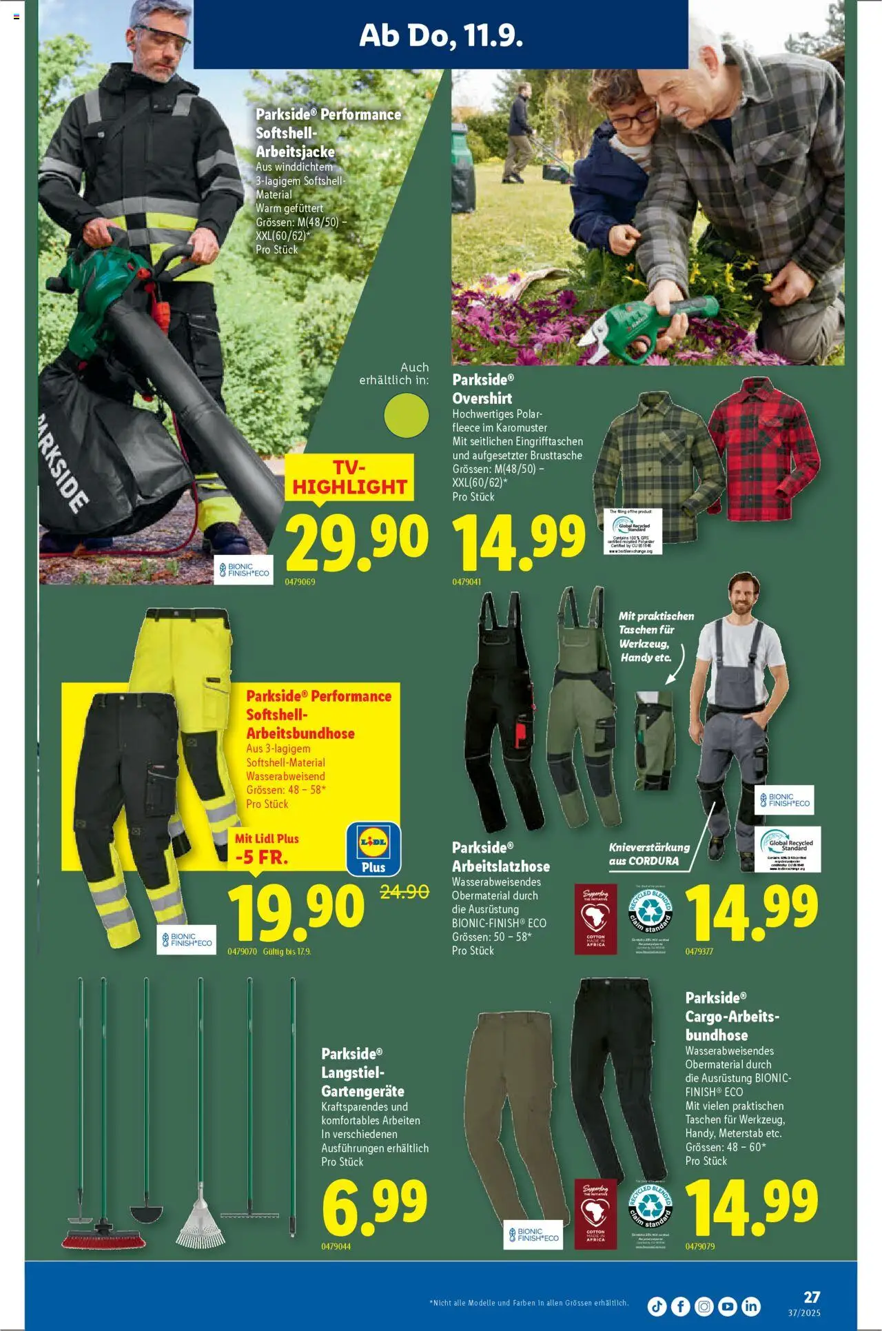 Lidl Aktionen – gültig ab 11.09.2025 | Seite: 27