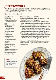 Forhåndsvisning av Joker Julens Søte Gleder gyldig fra 27.11.2025 | Side: 98 | Produkter: Sjokolade, Rjuha, Vaniljesukker, Орегано