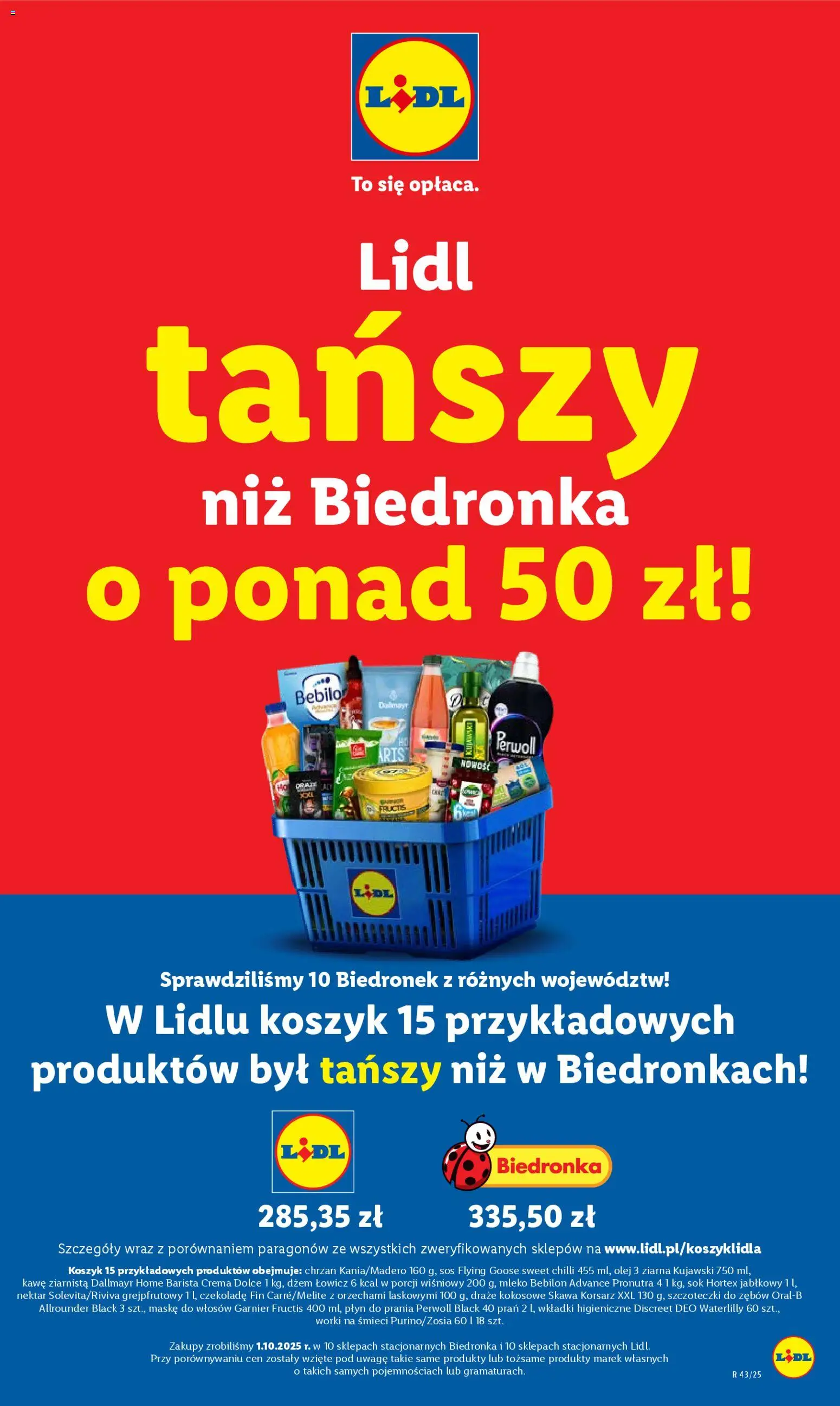 Lidl Gazetka od 23.10.2025 | Strona: 23 | Produkty: Kawa ziarnista, Chrzan, Dżem, Sok