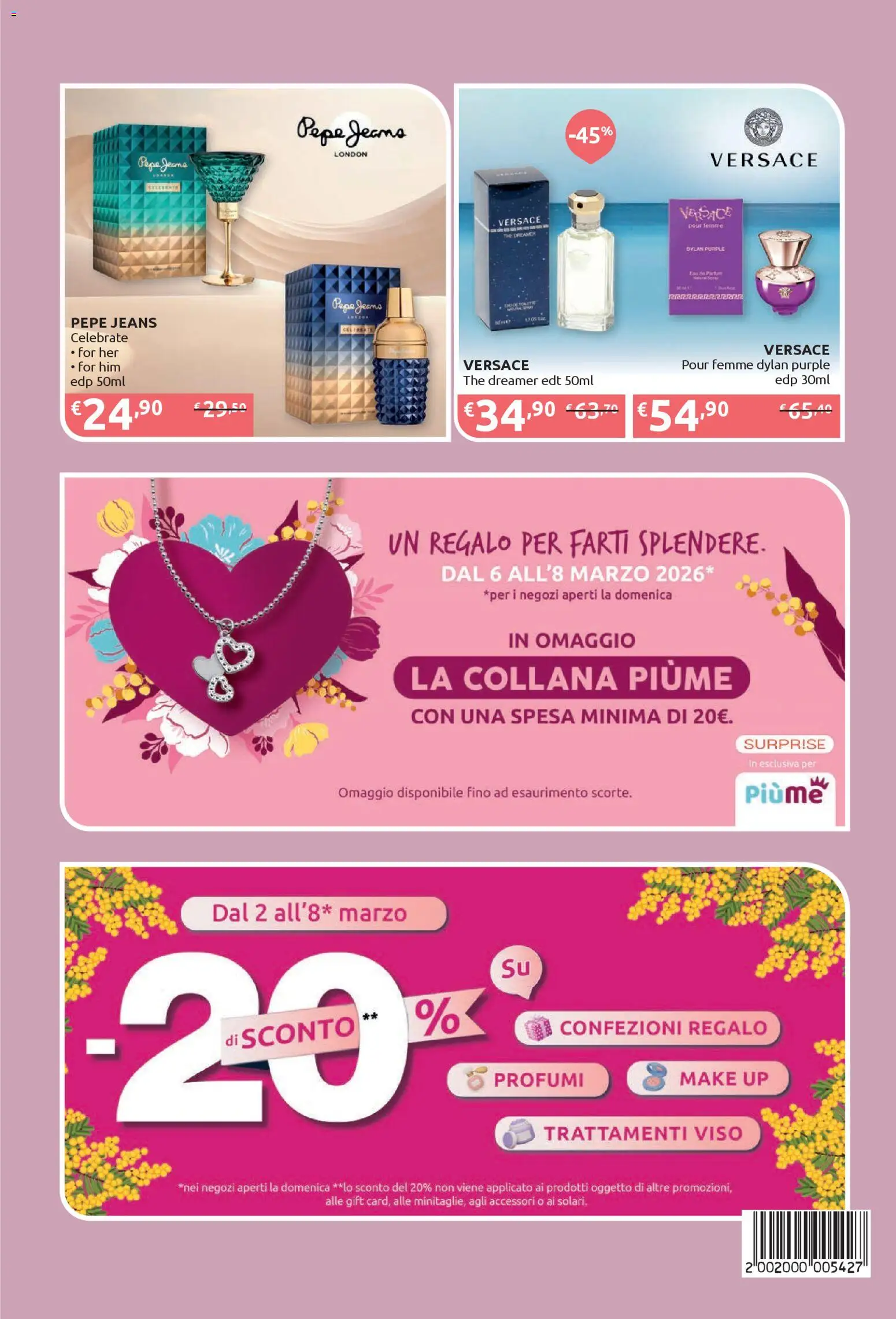 Volantino IperSoap del 16.02.2026 | Pagina: 26 | Prodotti: Pepe, Jeans, The, Collana