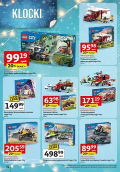 Pogląd oferty "Auchan Gazetka - Zabawki Święta jak babcię kocham Hipermarket" - ważna od 06.11.2025 | Strona: 32 | Produkty: Lego, Klocki Lego