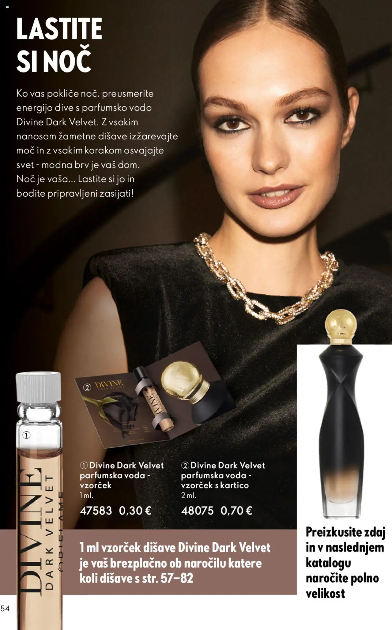 Novi Oriflame katalog ponudbe – veljaven od 08.10.2025 | Stran: 54 | Izdelki: Voda, Parfumska voda