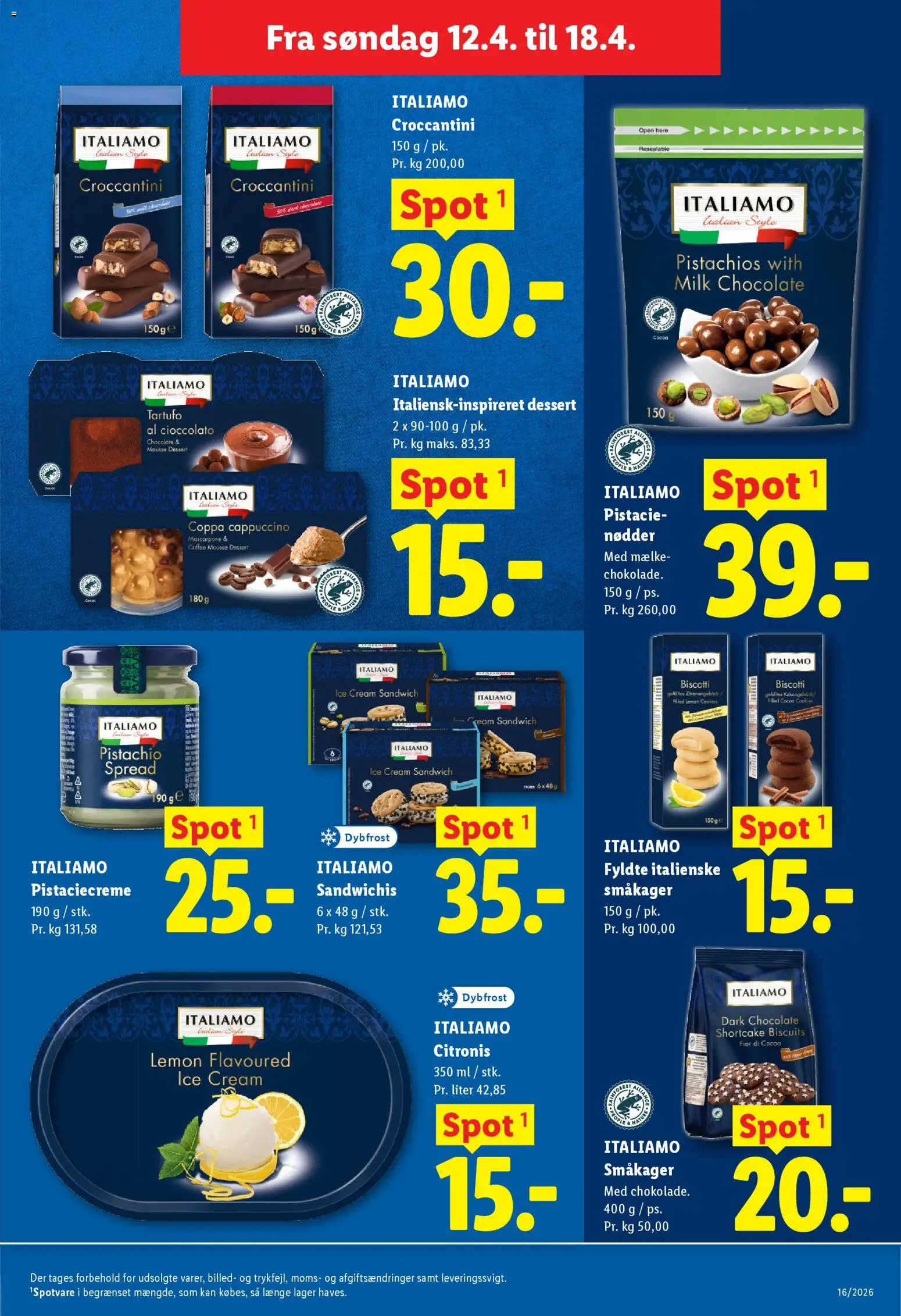 Lidl tilbudsavis – gyldig fra 12.04.2026 | Side: 13 | Produkter: Nødder, Cookies, Småkager, Søm