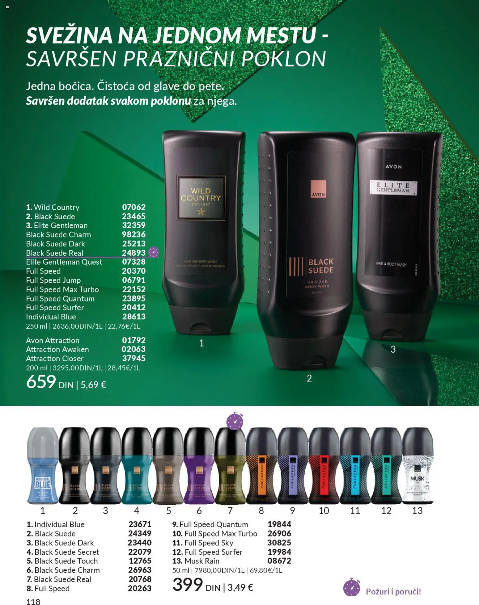 AVON katalog - važi od 01.11.2025 | Strana: 118