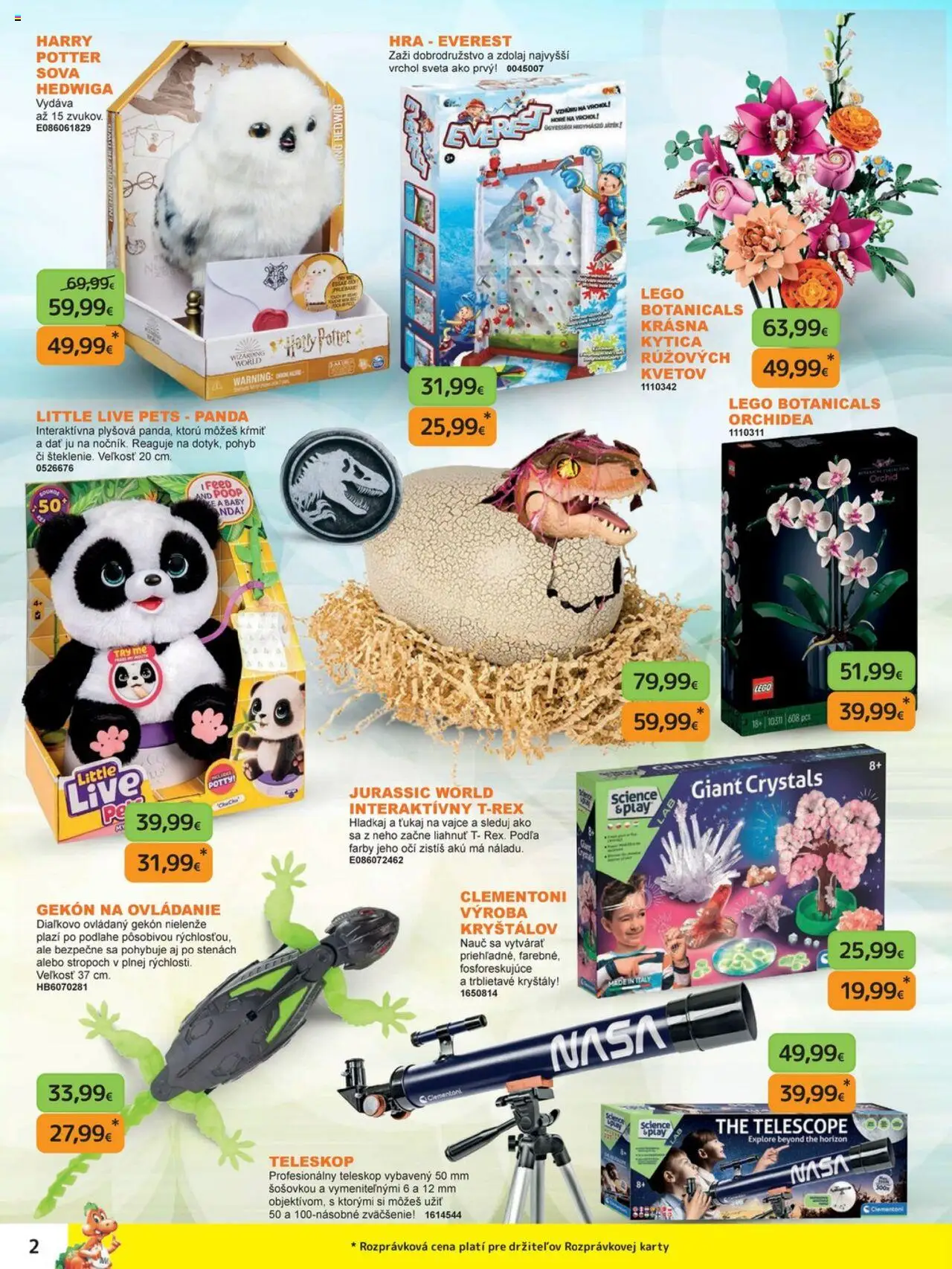 Nové Dráčik akcie – leták je platný od 03.10.2025 | Strana: 2 | Produkty: Aku, LEGO, Hra