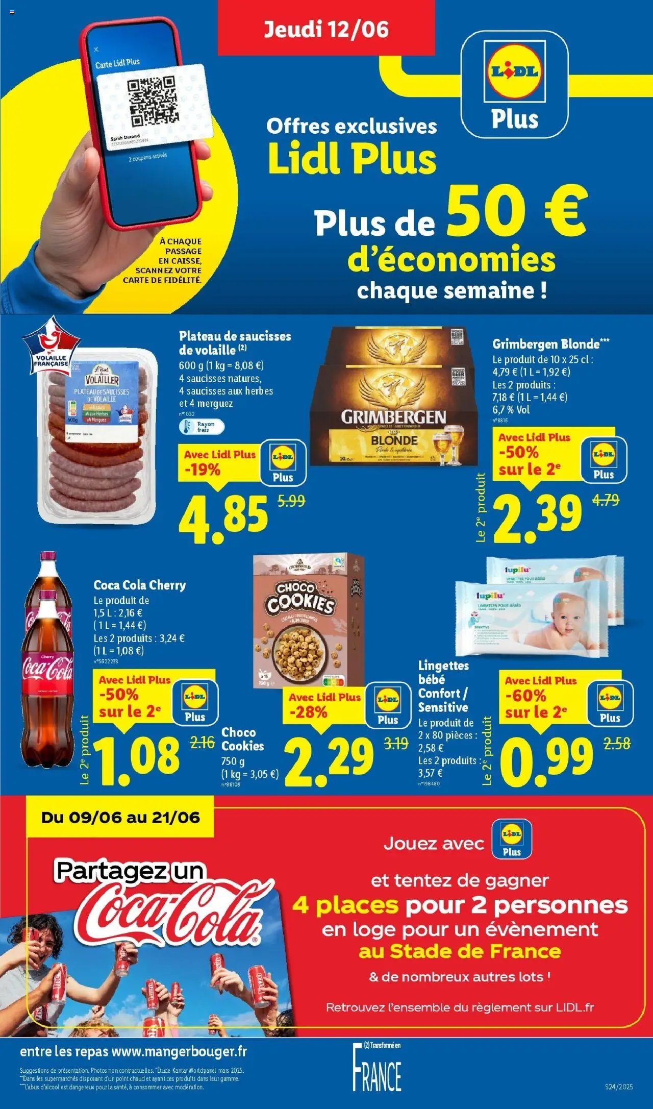  | Page: 9 | Produits: Plateau, Volaille, Cookies, Coca cola