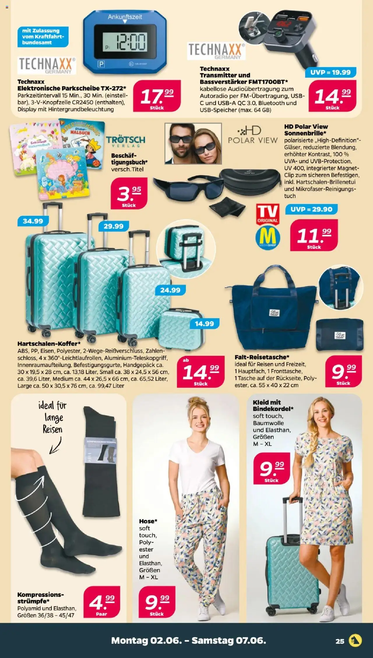 Netto Prospekt 	 - gültig ab dem 02.06.2025 | Seite: 25 | Produkte: Tasche, USB, Kleid