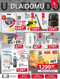 Pogląd oferty "Selgros cash&carry Gazetka - Poznań Selgros 2.0 smakuje lepiej" - ważna od 09.10.2025 | Strona: 24 | Produkty: Pralka, Czajnik, Odkurzacz, Kawa