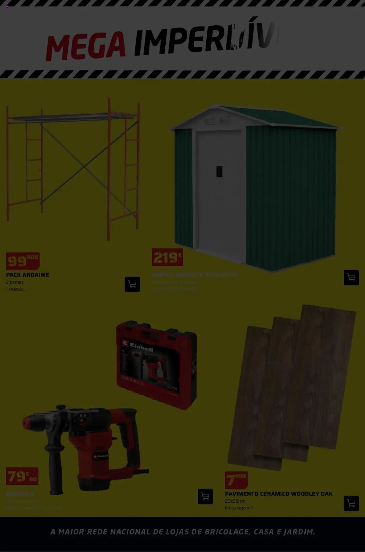 BricoMarché - Mega Imperdíveis - 4p - fundão │ válido de 31.07.2025 | Página: 4 | Produtos: Pavimento cerâmico, Martelo