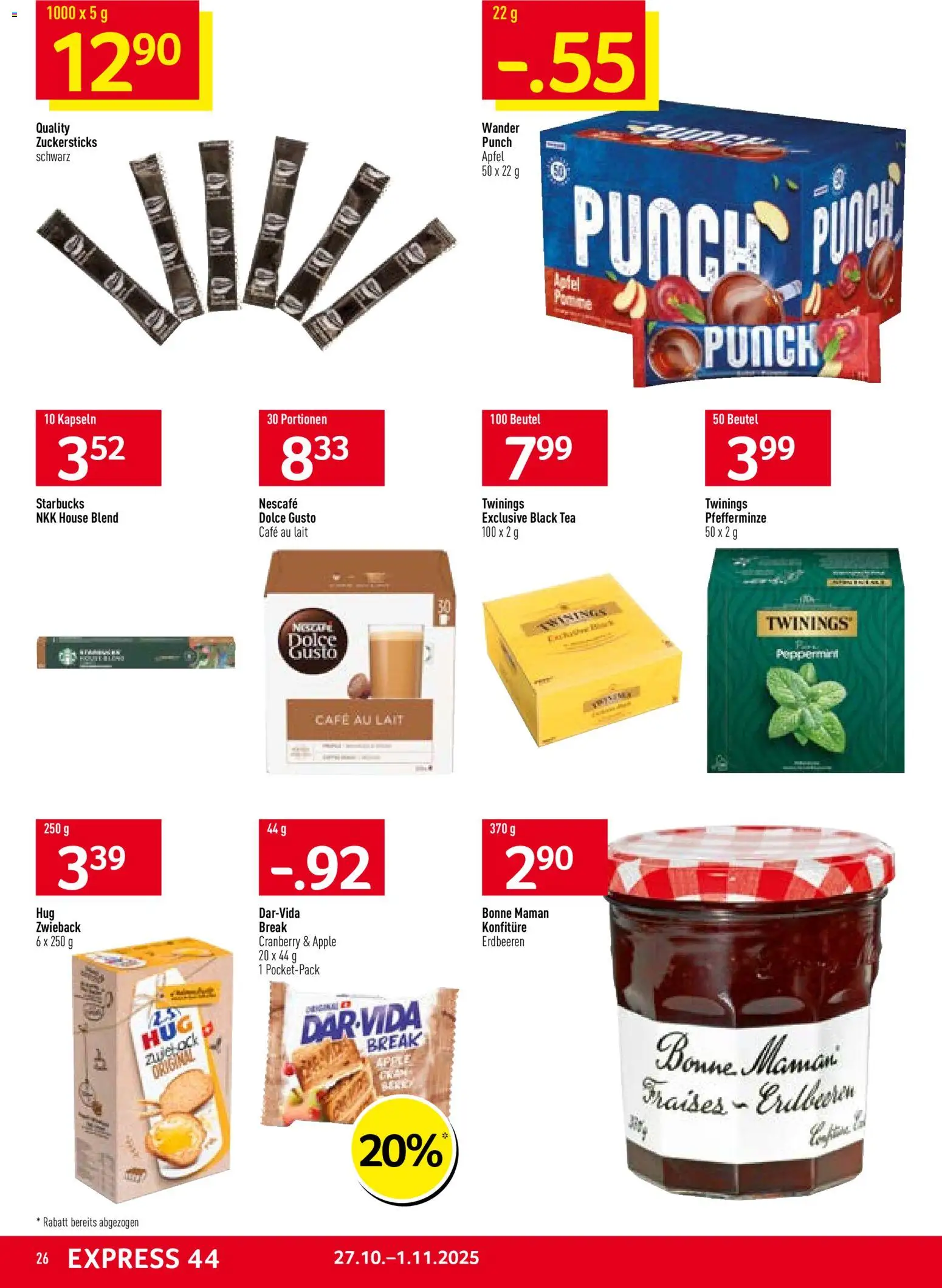 Prodega Aktionen – gültig ab 27.10.2025 | Seite: 26 | Produkte: Äpfel, Erdbeeren, Apple