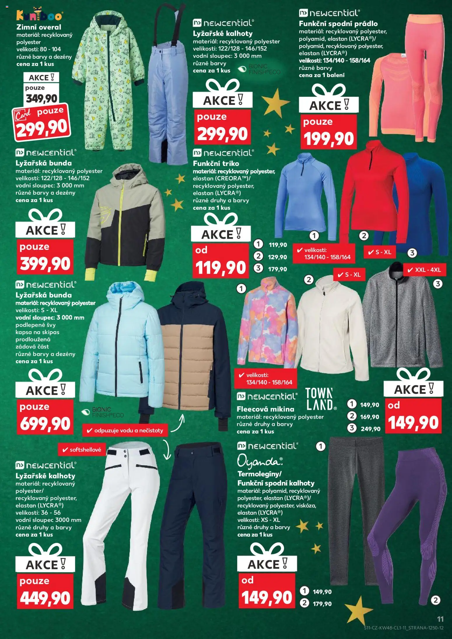 Kaufland leták - Chomutov od 26.11.2025 | Strana: 11 | Produkty: Bunda, Kalhoty, Overal, Pants