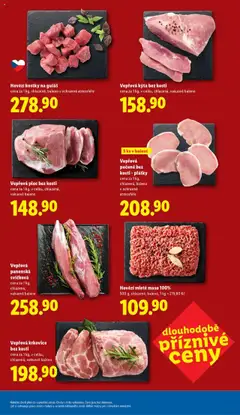 Náhled letáku Vepřová krkovice bez kosti, cena za 1 kg, v celku, chlazená, vakuově baleno od 23.10.2025 | Strana: 53