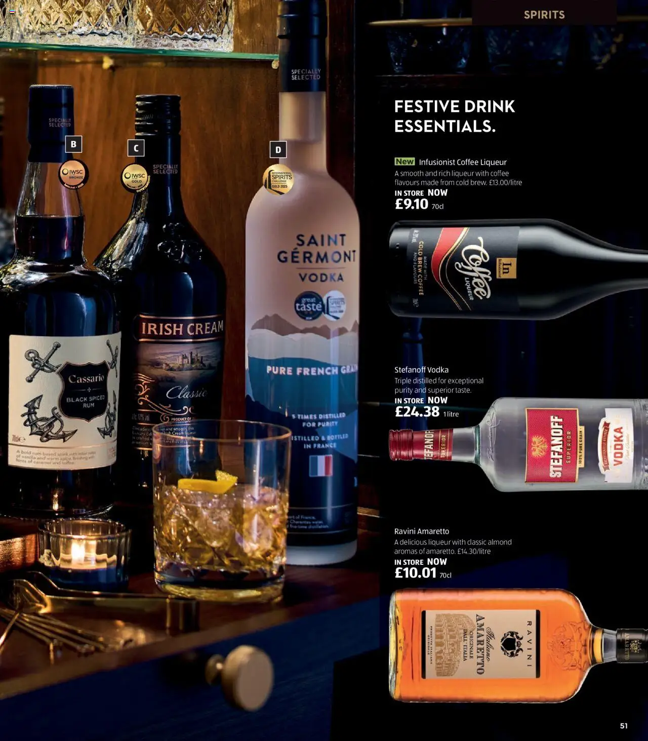 {H1} | Page: 51 | Products: Coffee, Cream, Vodka, Vanilla
