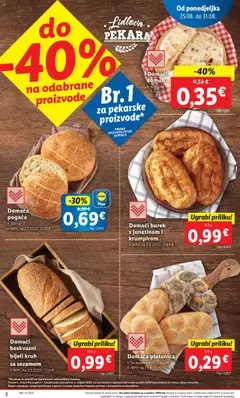 Lidl katalog | vrijedi od 25.08.2025 | Stranica: 6