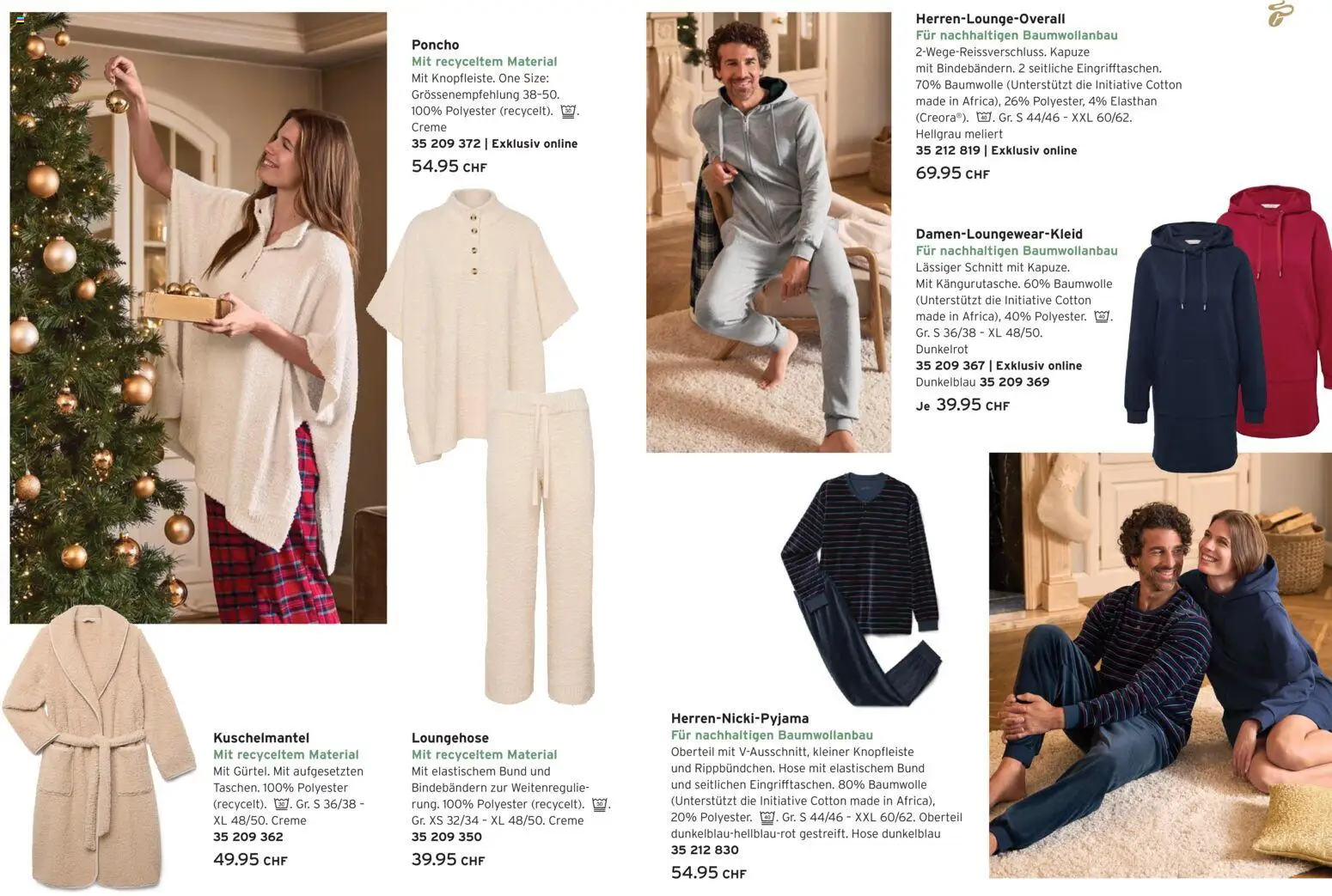 Tchibo Aktionen Kuschelfreude – gültig ab 11.11.2025 | Seite: 16 | Produkte: Hose, Poncho, Creme