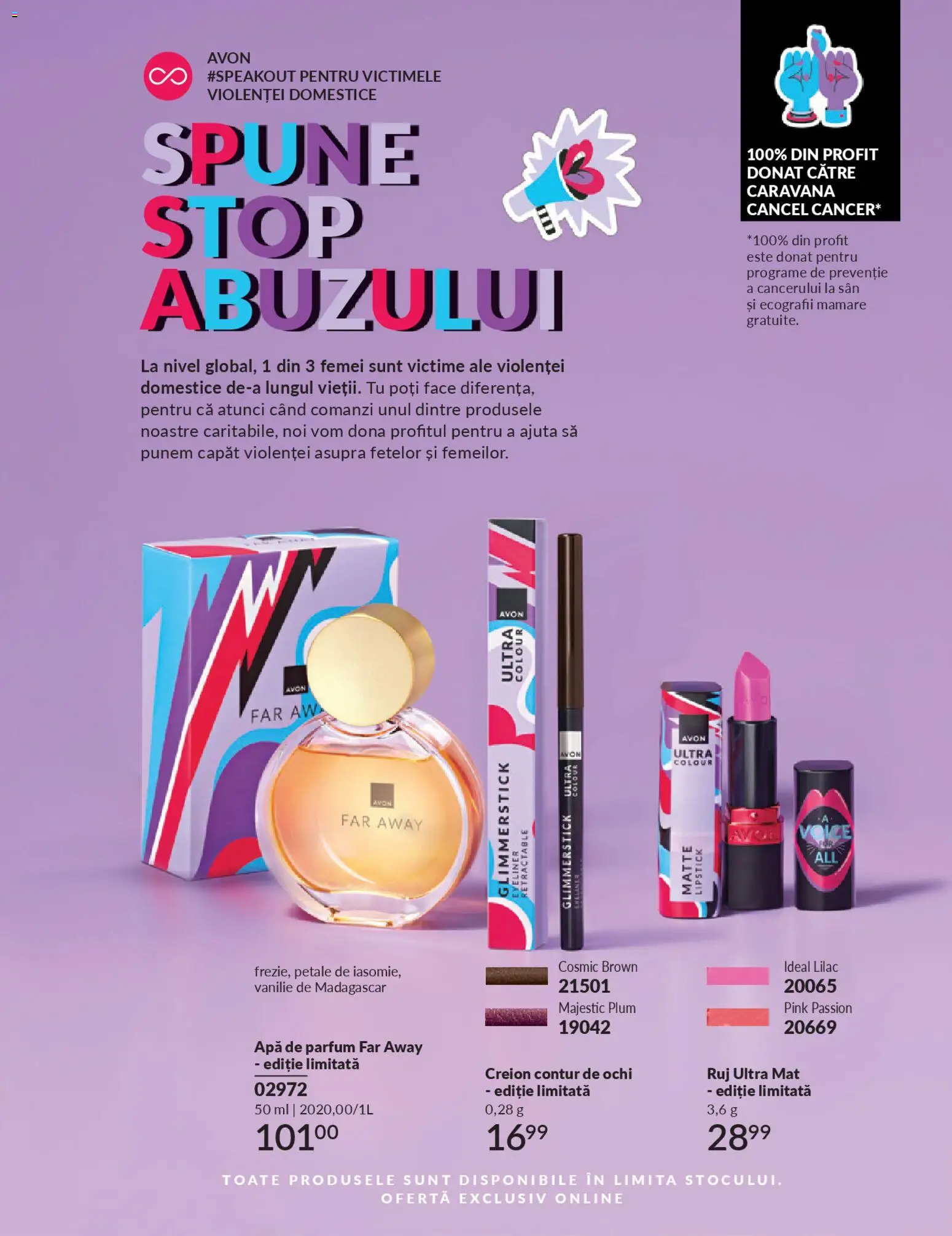 Noul catalog Avon – valabil de la 01.02.2026 | Pagină: 209 | Produse: Apă de parfum, Parfum, Ruj, Apă