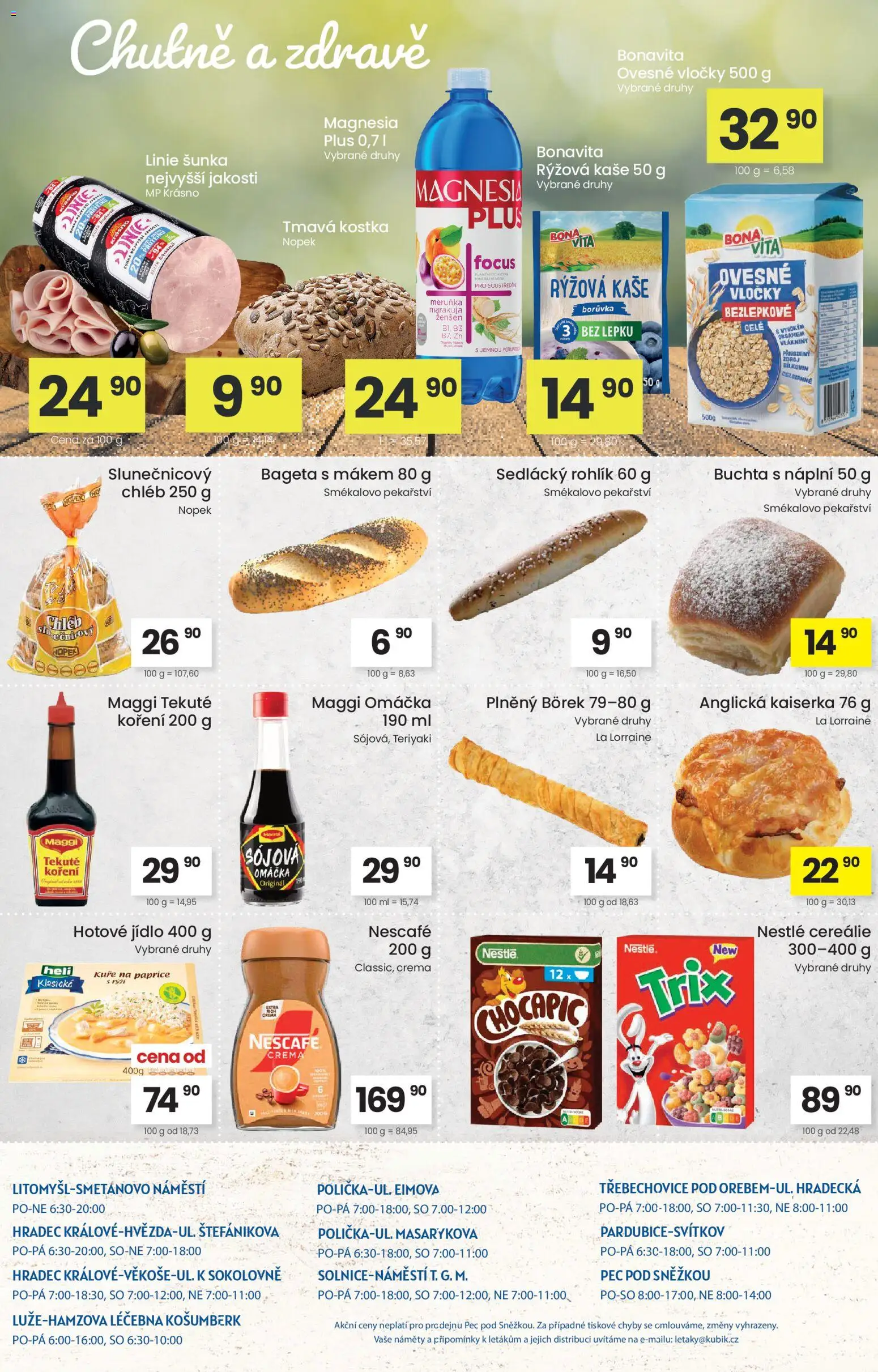 Kubík leták od 13.01.2026 | Strana: 4 | Produkty: Maggi, Cereálie, Sójová omáčka, Chocapic