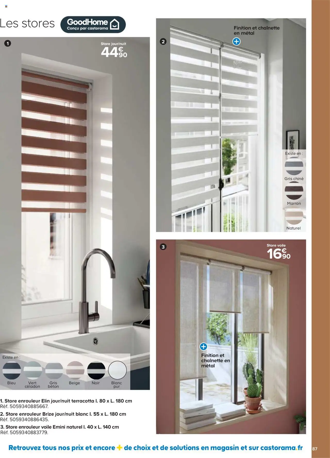 {H1} | Page: 87 | Produits: Store, Store enrouleur