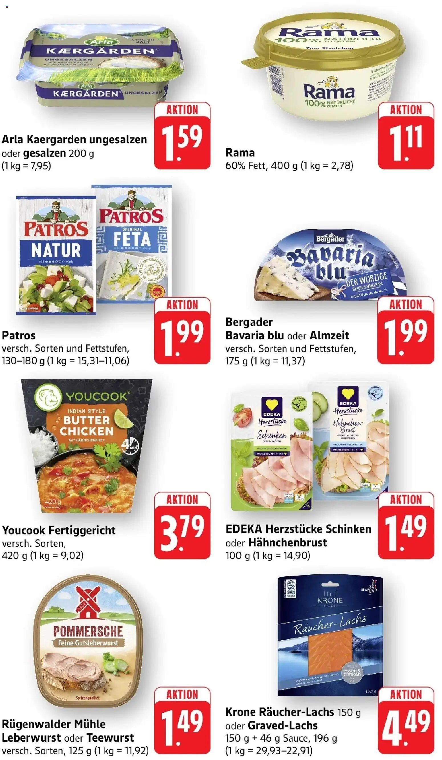 Edeka prospekt Offenburg-Zunsweier	 – gültig ab 09.03.2026 | Seite: 5 | Produkte: Hahnchen, Youcook, Feta, Fisch